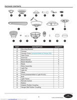 Harbor Breeze 40094 Ceiling Fan Operating Manual